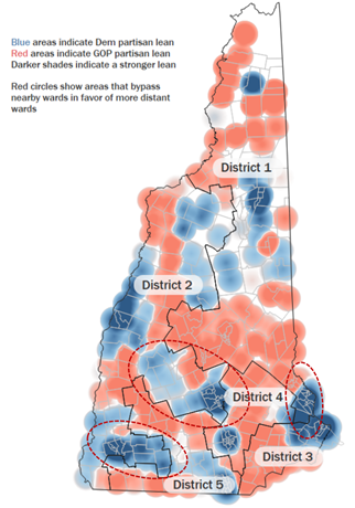 ACLU-NH Executive Council Map